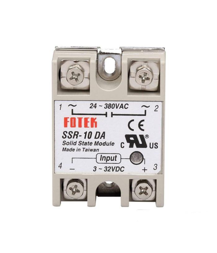 رله حالت جامد 10 آمپر FOTEK SSR-10DA