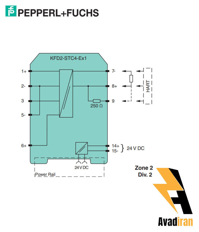 شماتیک رله بریر KFD2-STC4-EX1