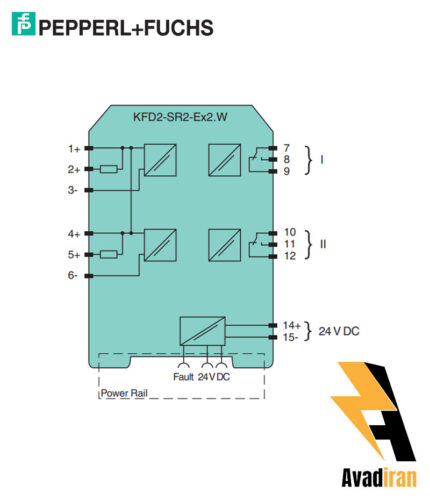 شماتیک رله بریر KFD2-SR2-EX2.W