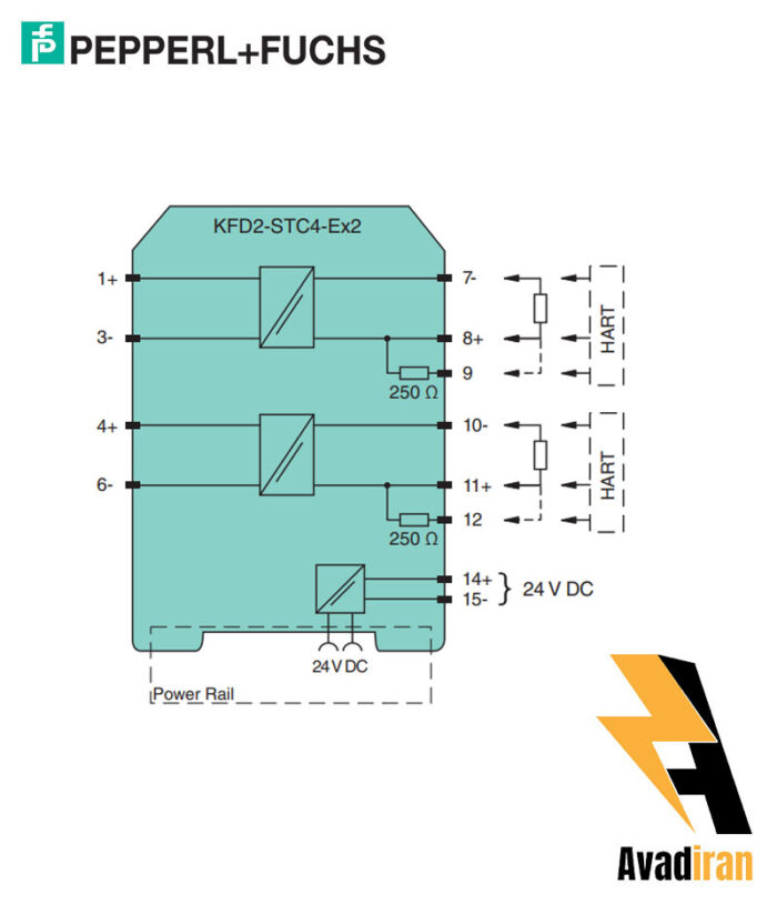 شماتیک رله بریر KFD2-STC4-EX2