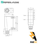 شماتیک سنسور بازتابی ML100-55/95/103