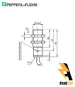 شماتیک سنسور حالت انتشار OBT500-18GM60-E5