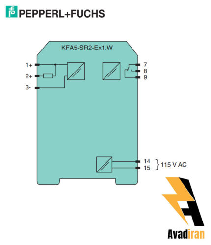 شماتیک رله بریر KFA5-SR2-Ex1.W