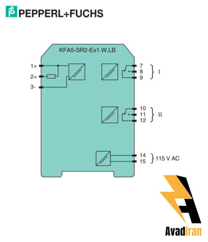 شماتیک رله بریر KFA5-SR2-Ex1.W.LB