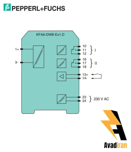 شماتیک رله بریر KFA6-DWB-Ex1.D