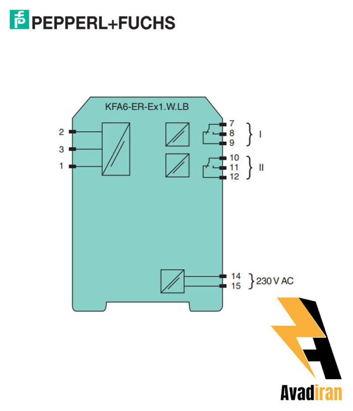 شماتیک رله بریر KFA6-ER-Ex1.W.LB