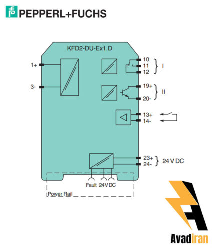 شماتیک رله بریر KFD2-DU-Ex1.D