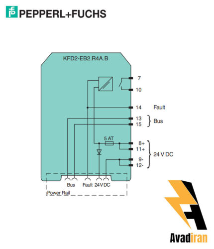 شماتیک رله بریر KFD2-EB2.R4A.B