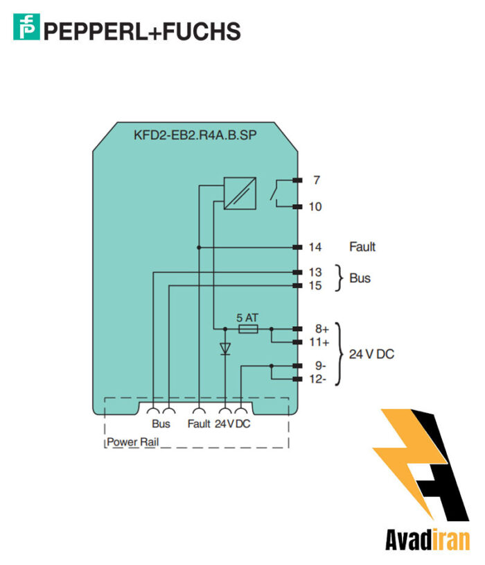 شماتیک رله بریر KFD2-EB2.R4A.B.SP