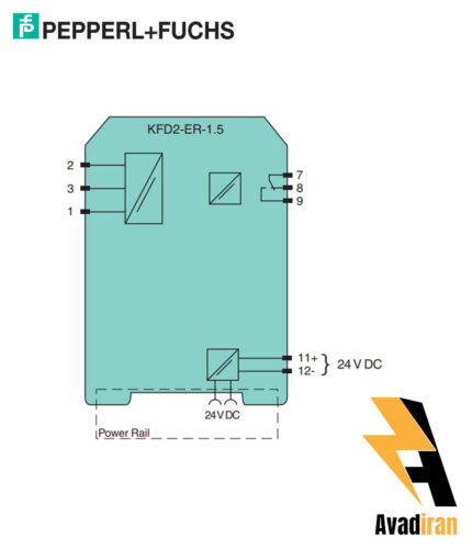 شماتیک رله بریر KFD2-ER-1.5