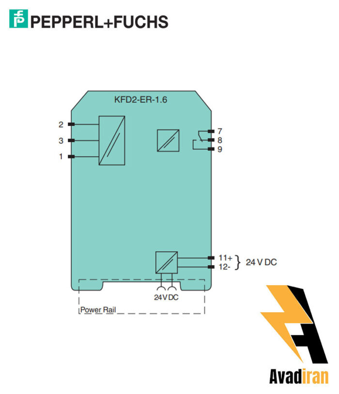 شماتیک رله بریر KFD2-ER-1.6