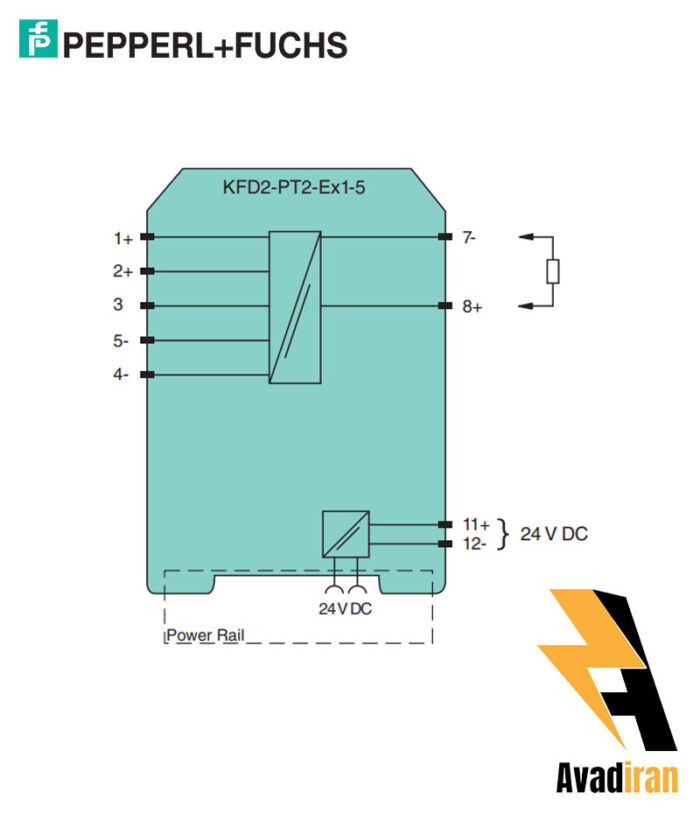 شماتیک رله بریر KFD2-PT2-Ex1-5