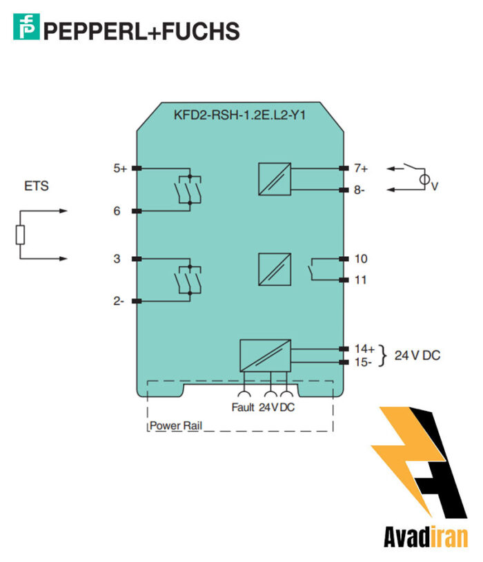 شماتیک رله بریر KFD2-RSH-1.2E.L2-Y1