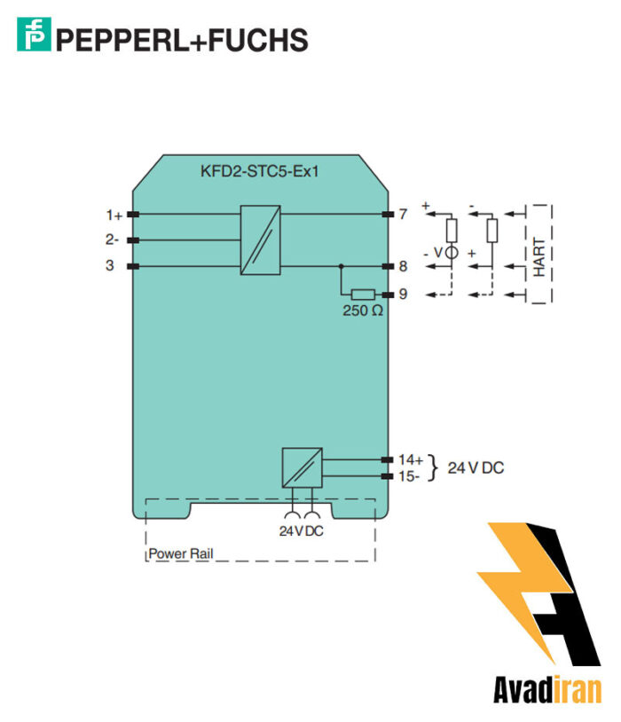 شماتیک رله بریر KFD2-STC5-Ex1