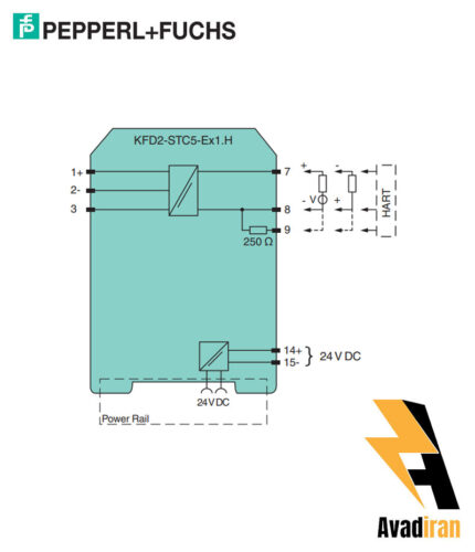 شماتیک رله بریر KFD2-STC5-Ex1.H