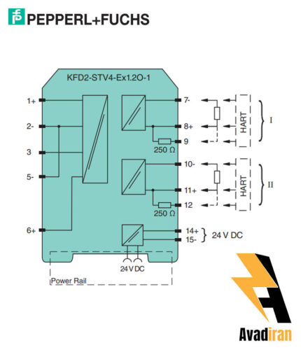 شماتیک رله بریر KFD2-STV4-Ex1.2O-1