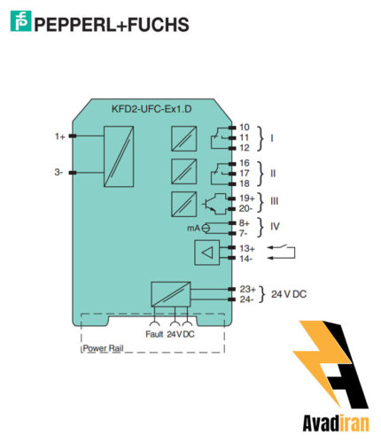 شماتیک رله بریر KFD2-UFC-Ex1.D