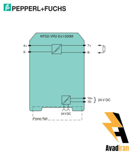 شماتیک رله بریر KFD2-VR2-Ex1.500M