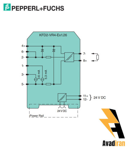 شماتیک رله بریر KFD2-VR4-Ex1.26