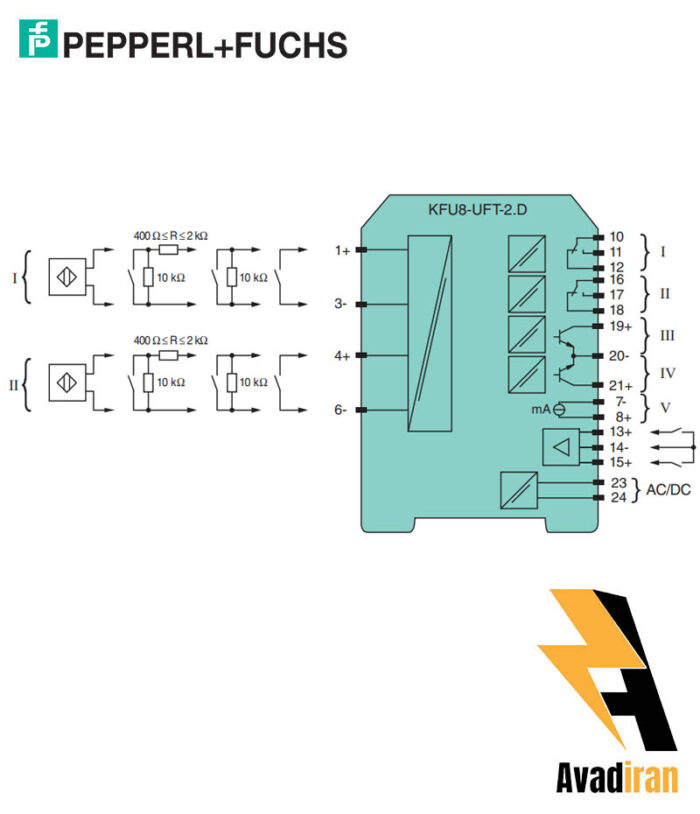 شماتیک رله بریر KFU8-UFT-2.D