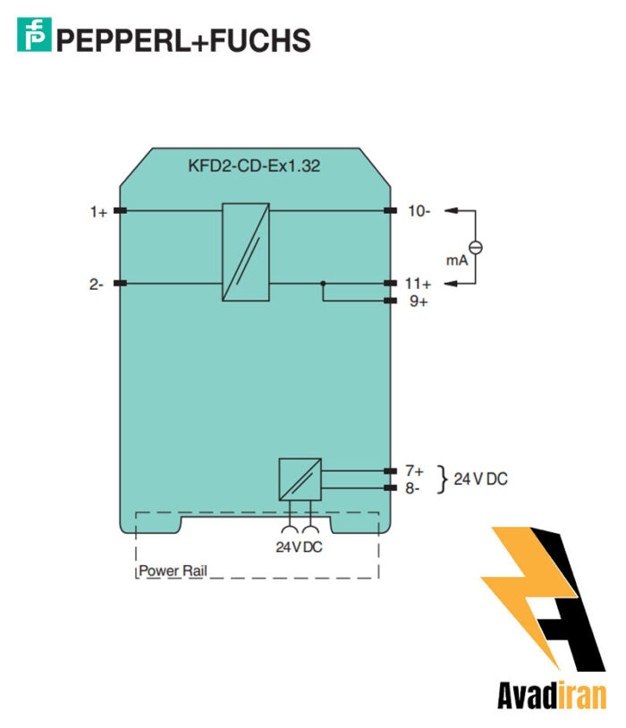 شماتیک رله بریر KFD2-CD-Ex1.32-12