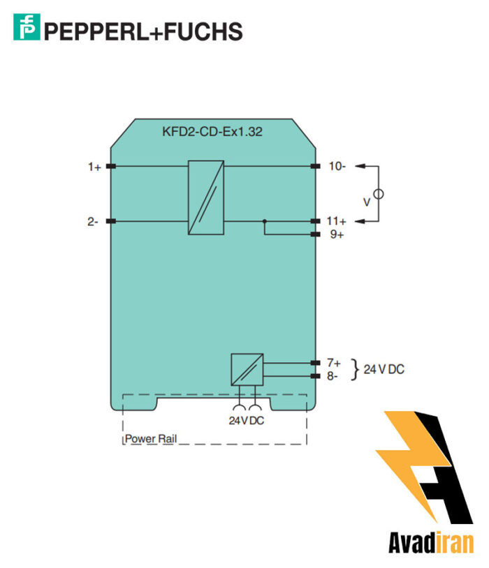 شماتیک رله بریر KFD2-CD-Ex1.32-8