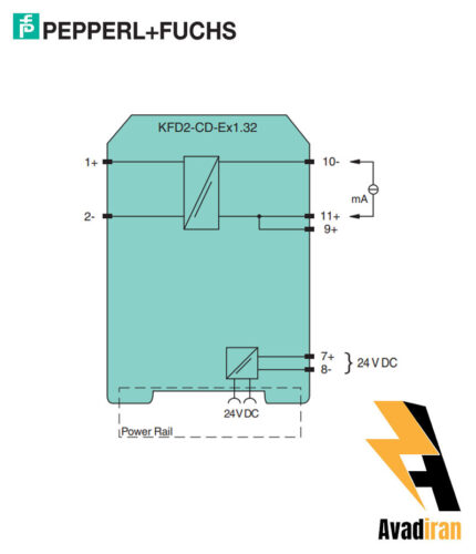 شماتیک رله بریر KFD2-CD-Ex1.32-9