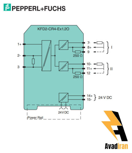 شماتیک رله بریر KFD2-CR4-Ex1.20