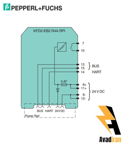 شماتیک رله بریر KFD2-EB2.R4A.RPI