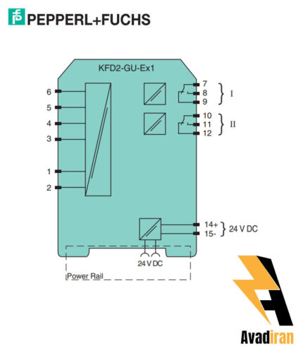 شماتیک رله بریر KFD2-GU-Ex1