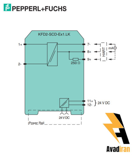 شماتیک رله بریر KFD2-SCD-Ex1.LK