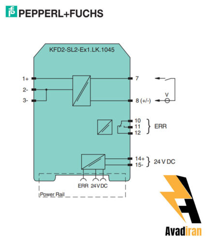 شماتیک رله بریر KFD2-SL2-Ex1.LK.1045