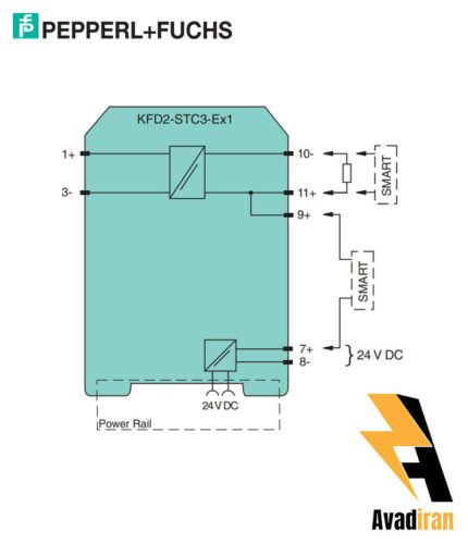 شماتیک رله بریر KFD2-STC3-Ex1