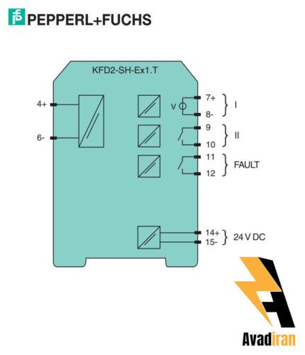 شماتیک رله بریر KFD2-SH-Ex1.T