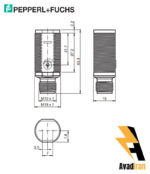 شماتیک چشم الکتریکی GLV18-8-H-120/73/120