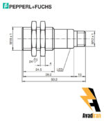 شماتیک سنسور التراسونیک UB800-18GM40-U-V1