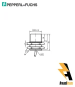 شماتیک سنسور القایی NBN15-30GM40-Z0