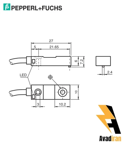 شماتیک سنسور القایی NBN4-F29-E2