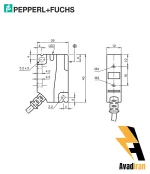 شماتیک سنسور القایی NBN8-F1-E2