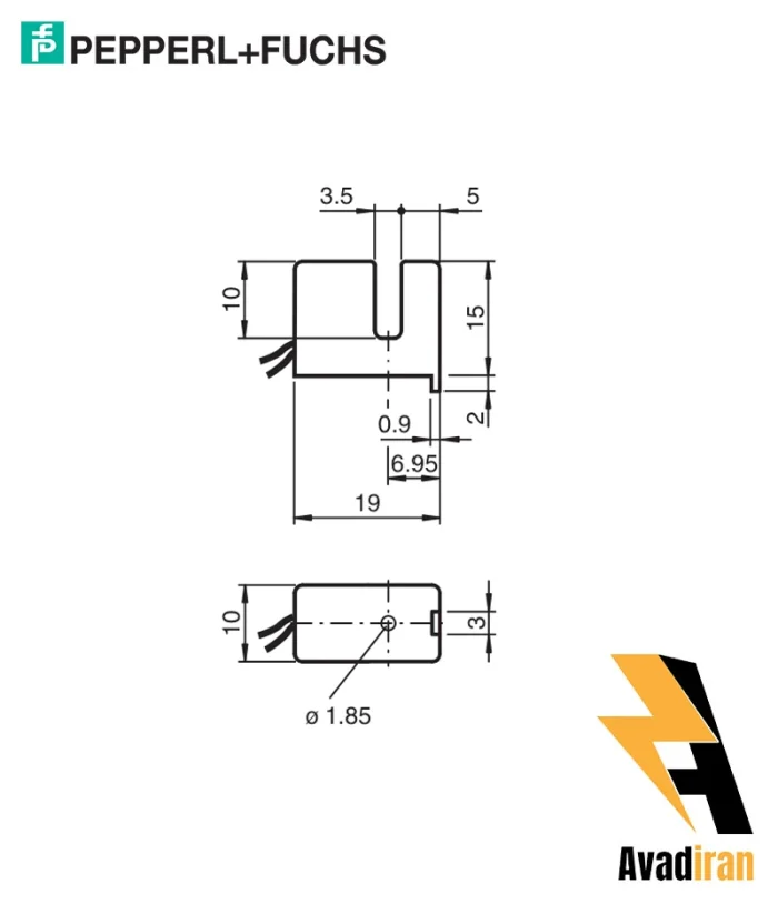 شماتیک سنسور نامور SJ3.5-SN