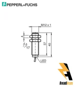 شماتیک سنسور نامور NCB4-12GM40-N0