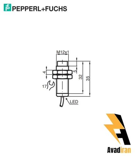 شماتیک سنسور نامور NCN4-12GM35-N0