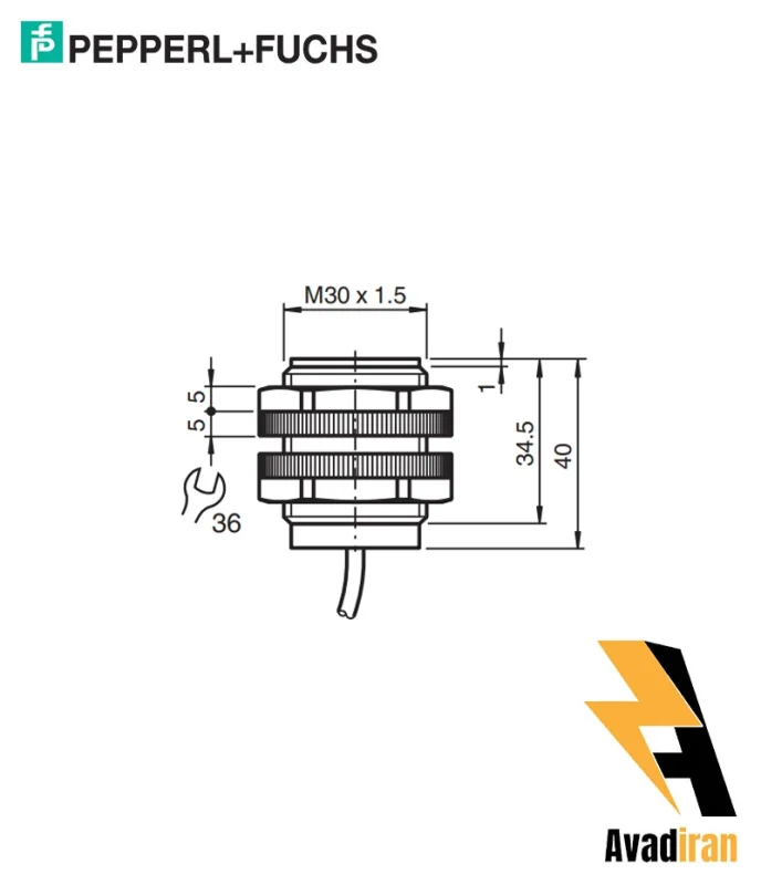 شماتیک سنسور نامور NJ10-30GK-N