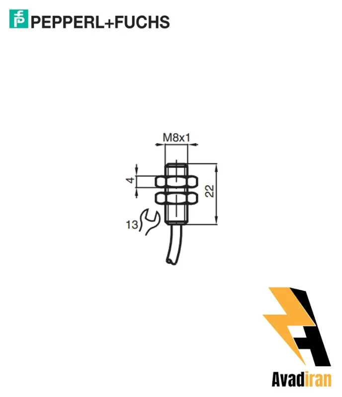 شماتیک سنسور نامور NJ1.5-8GM-N