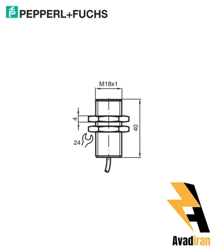 شماتیک سنسور نامور NJ5-18GM-N