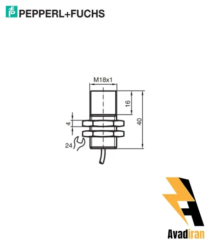 شماتیک سنسور نامور NJ8-18GM-N